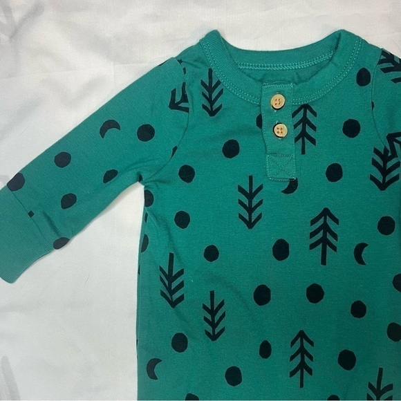 Set of Two Baby Cat & Jack Long Sleeve Jumpsuits in Size Newborn - Picture 4 of 16